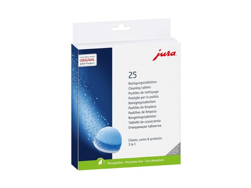 Pastilles de nettoyage 3 phases JURA